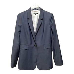 DKNY Blue Long Sleeve Blazer Size 10